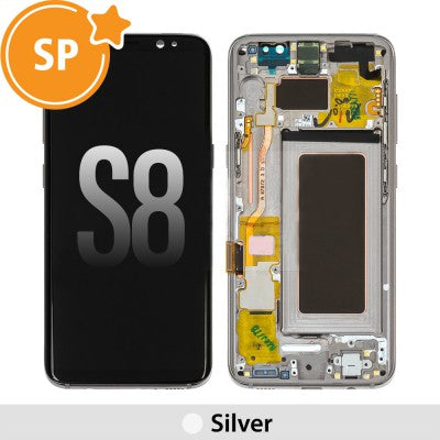 Tecguru-Samsung Galaxy S8 G950F OLED Screen Replacement Digitizer GH97-20473E/GH97-20457E (Service Pack)-Rose Pink Tecguru-Samsung Galaxy S8 G950F OLED Screen Replacement Digitizer GH97-20473E/GH97-20457E (Service Pack)-Rose Pink